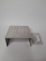 Greige Square Wall Lampshade