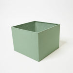 abat-jour carré vert sauge