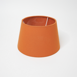 abat-jour conique orange
