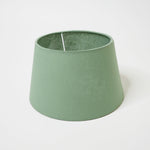 abat-jour conique vert sauge