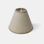 abat-jour à pince greige