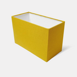 Abat-jour rectangulaire Jaune