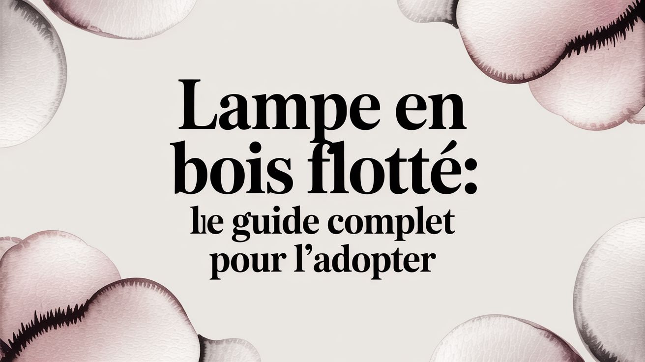 Lampe en bois flotté: le guide complet pour l'adopter