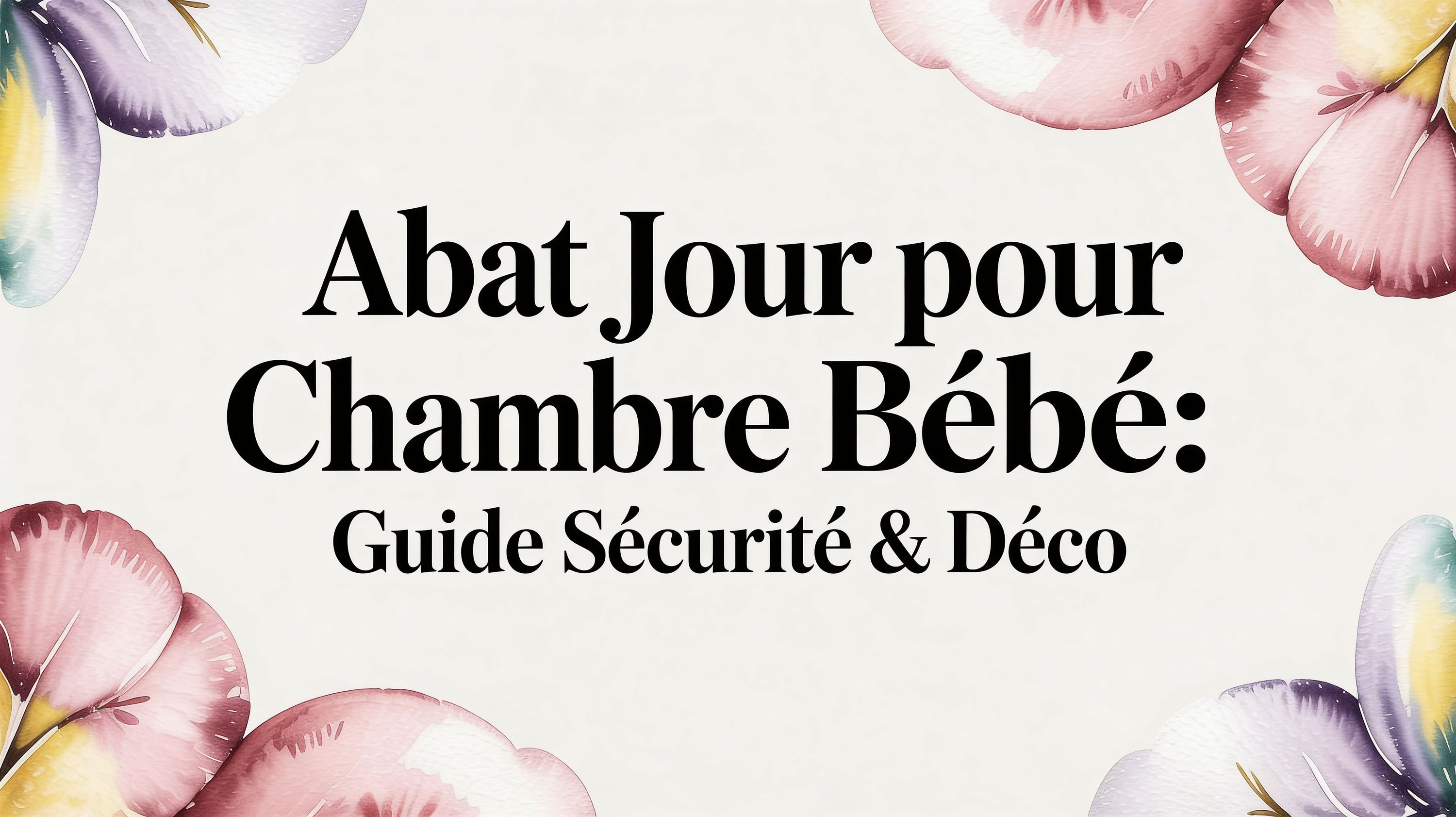 Abat jour pour chambre bebe: Guide sécurité & déco