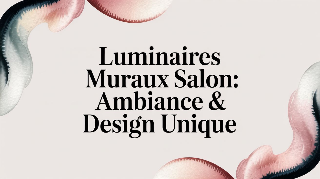 Luminaires Muraux Salon : Le Guide 2026 pour une Ambiance et un Design Uniques