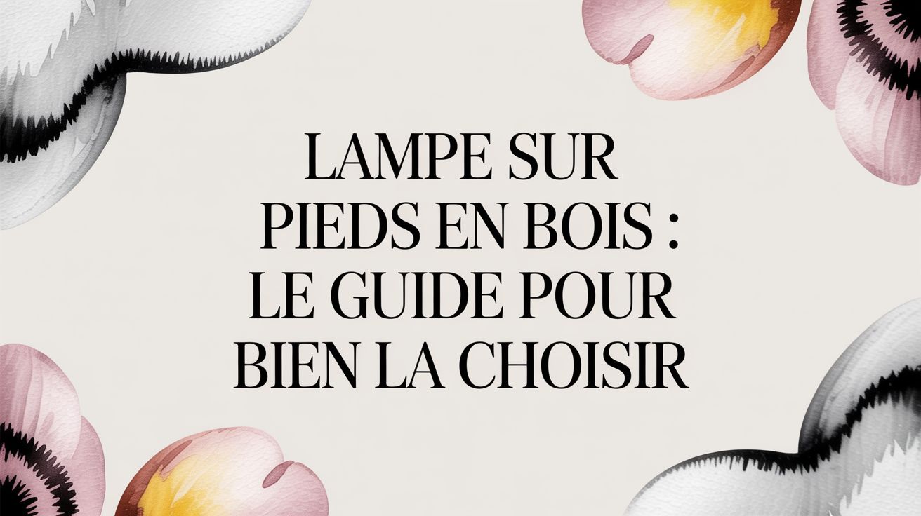 Lampe sur pieds en bois : Le guide pour bien la choisir