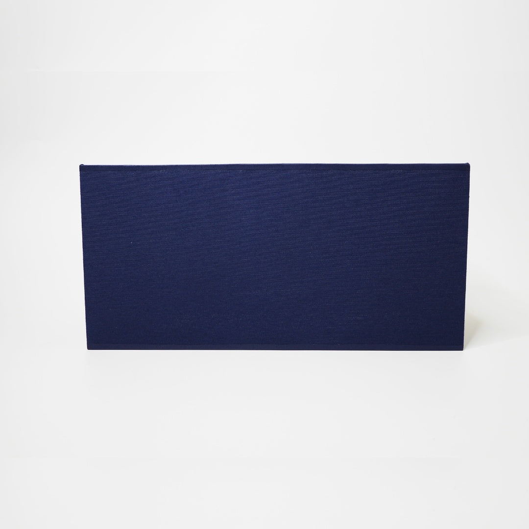 Abat-Jour Rectangulaire Bleu Marine