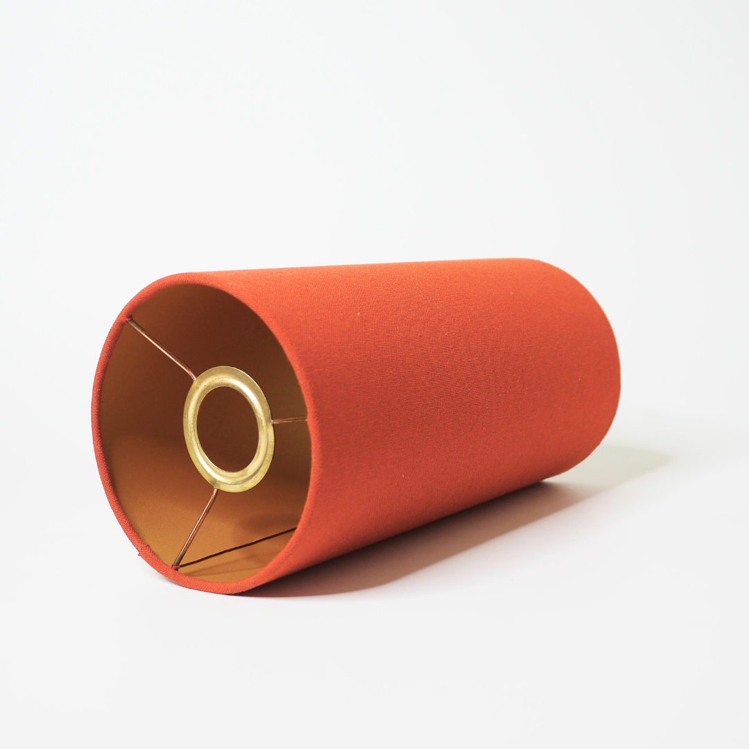 Abat-jour Terracotta et or