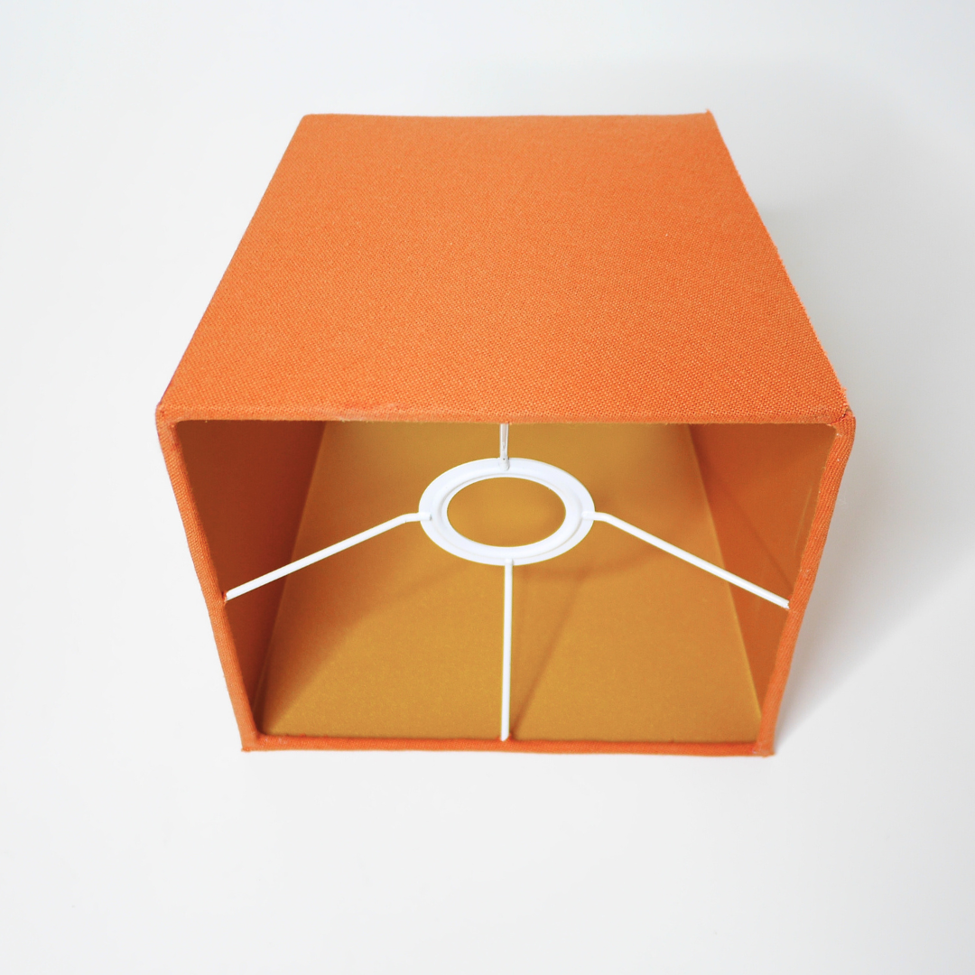 Abat-Jour Pyramide Orange Corail