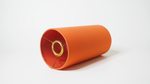 Abat-jour tube orange