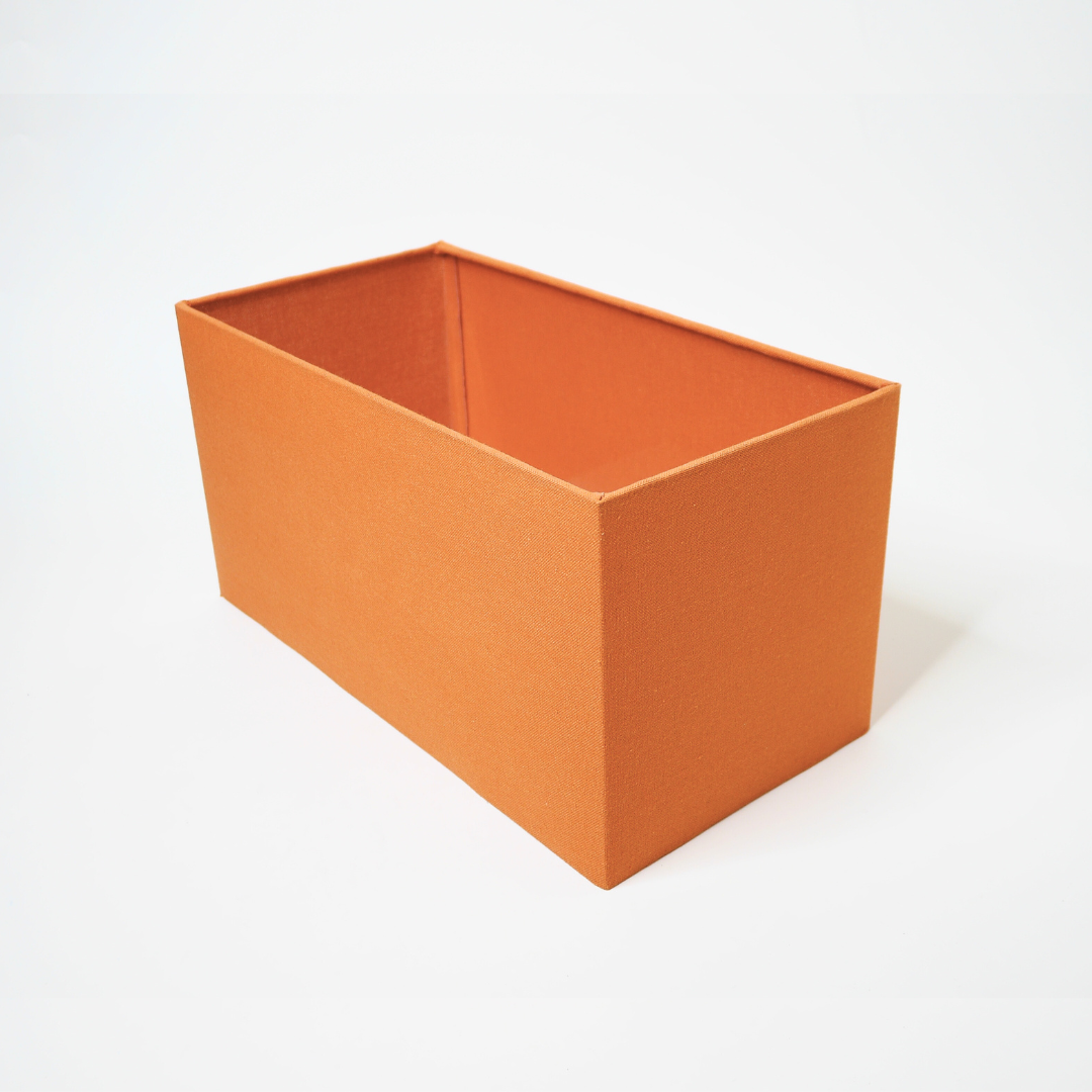 Abat-Jour Rectangulaire Orange | Chamade