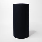 Abat-Jour Cylindrique Long Noir